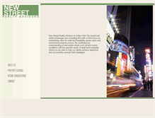 Tablet Screenshot of newstreetra.com